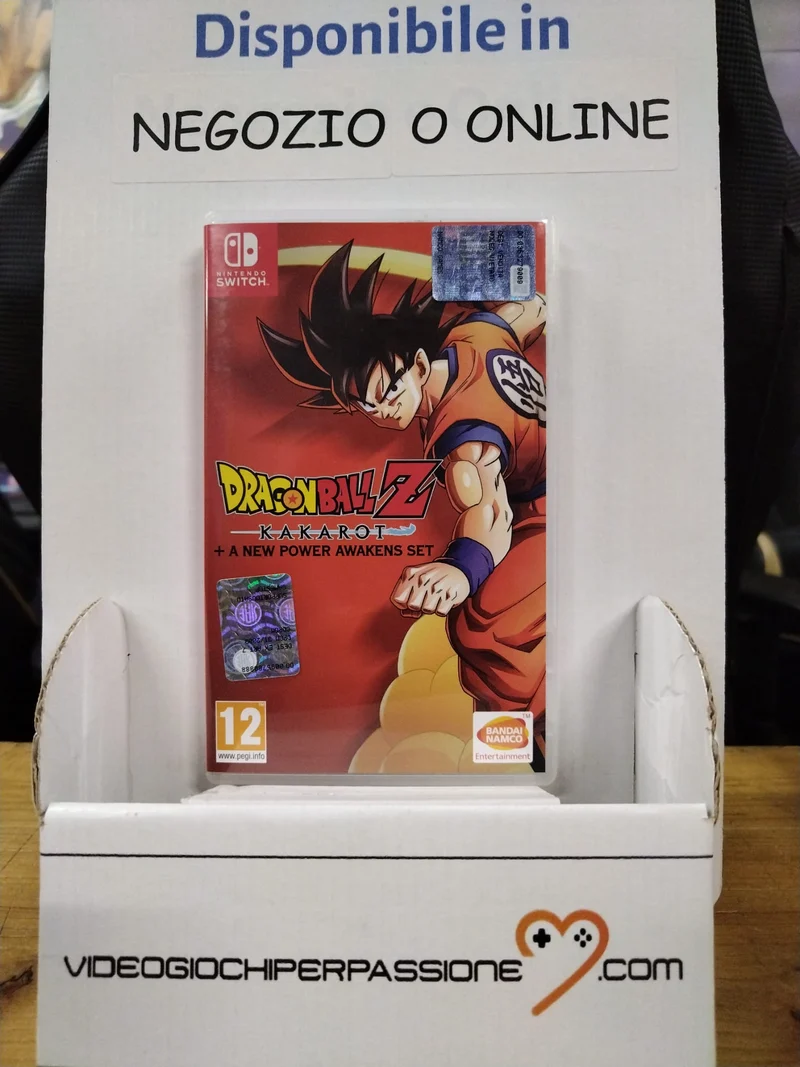 DRAGON BALL Z:KAKAROT + ANEW POWER AWAKENS SET NINTENDO SWITCH(usato garantito)