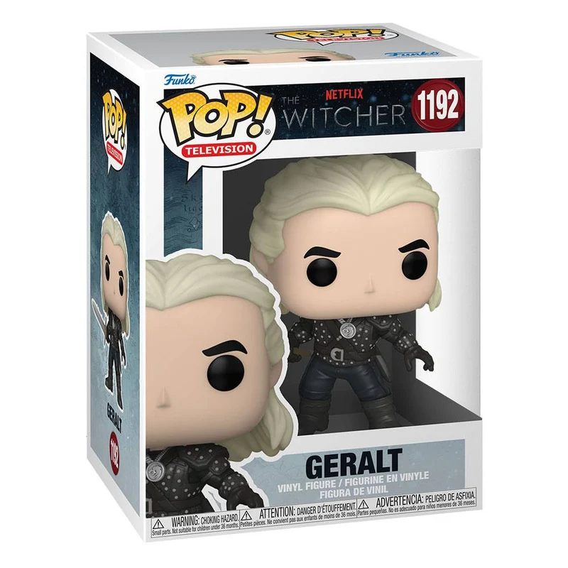 The Witcher POP! TV Figur Geralt 9 cm