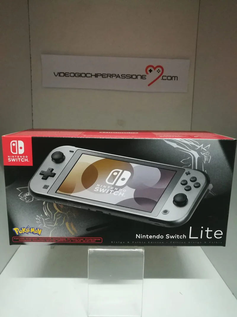 Nintendo Switch Lite Pokemon (Edizione speciale serigrafata Dialga & Palkia)