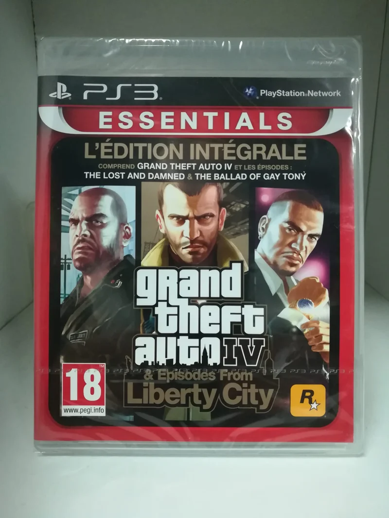 GRAND THEFT AUTO IV Complete Edition Essentials PS3 (GTA 4)