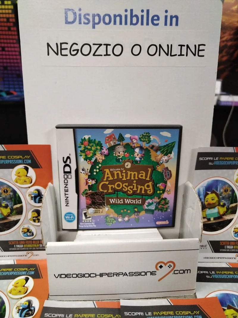ANIMAL CROSSING WILD WORLD NINTENDO DS (usato garantito)