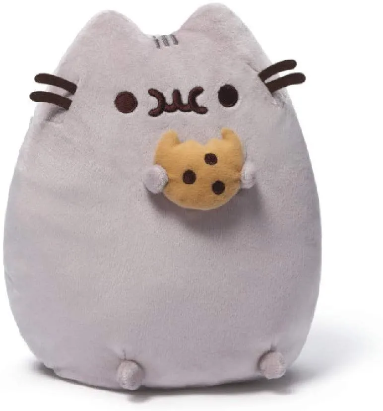 Peluche Gatto Pusheen con Biscotto 24 Cm
