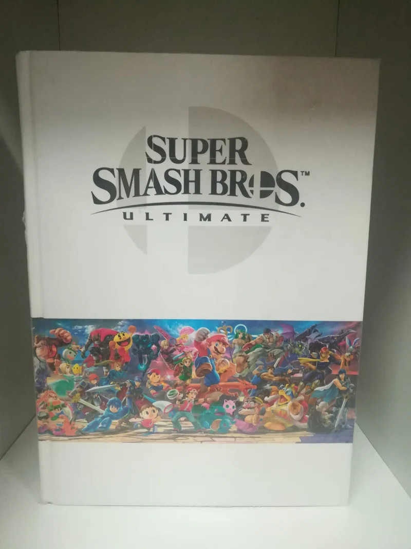 SUPER SMASH BROS ULTIMATE COPERTINA RIGIDA GUIDA UFFICIALE ITALIANA