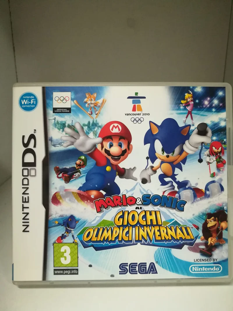MARIO E SONIC AI GIOCHI OLIMPICI INVERNALI NINTENDO DS (usato garantito)