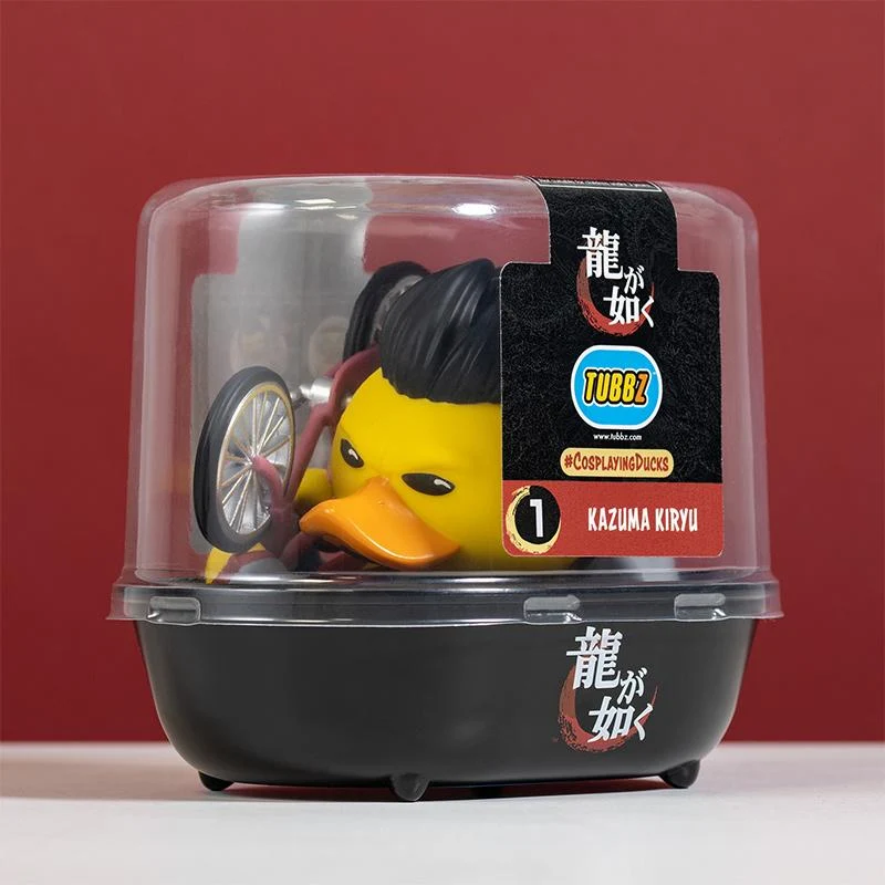 Ryu ga Gotoku Kazuma Kiryu TUBBZ Cosplaying Duck da collezione