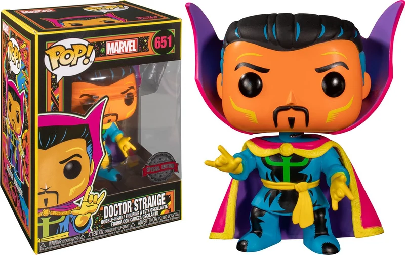 Marvel POP! Marvel Black Light Dr. Strange 9 cm PRE-ORDER FINE 02/2022
