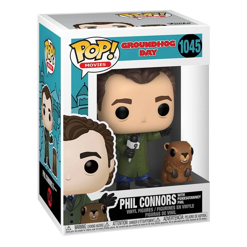 POP! Ricomincio da capo PHIL CONNORS (giorno della marmotta)( Bill Murray)