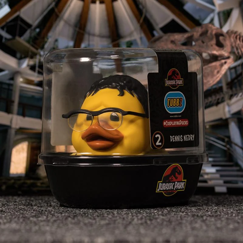 JURASSIC PARK DENNIS NEDRY TUBBZ COSPLAYING DUCK DA COLLEZIONE