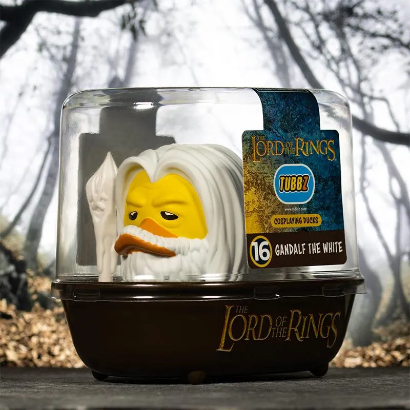 LORD OF THE RINGS GANDALF THE WHITE TUBBZ COSPLAYING DUCK COLLECTIBLE
