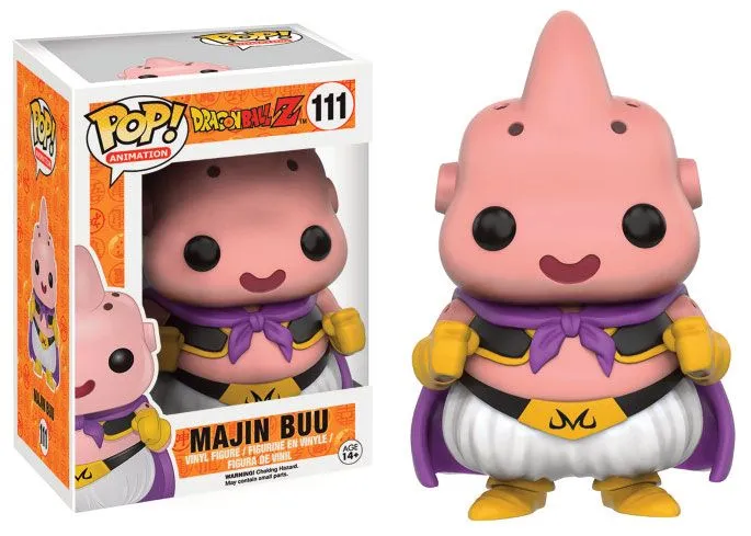 Dragon Ball Z POP! Animation Figure Majin Buu 9 cm(pre-order)