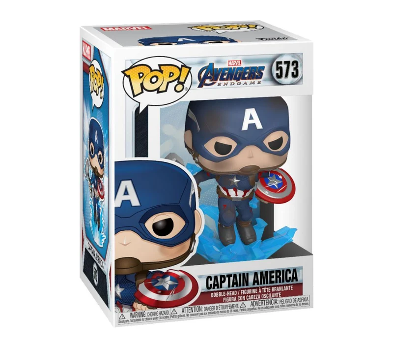 MARVEL Avengers: Endgame POP! Movies Captain America 9 cm(pre-order)