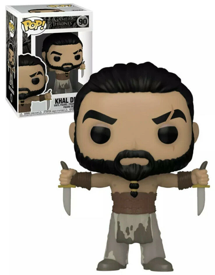 Game of Thrones POP! TV Khal Drogo w/Daggers 9 cm