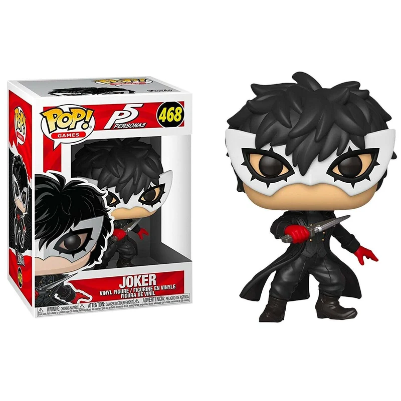 Persona 5 POP! FUNKO Games The Joker N-468 9 cm
