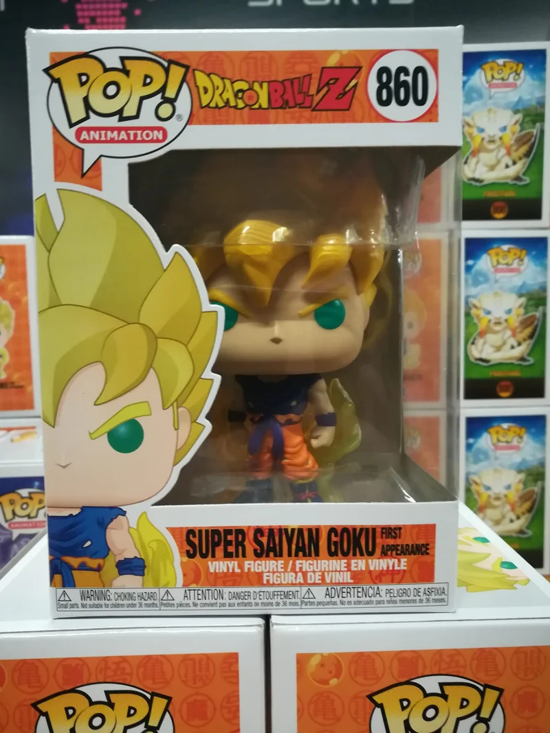 Dragon Ball Z POP! Animation Vinyl Figure SS Goku (First Appearance) 9 cm