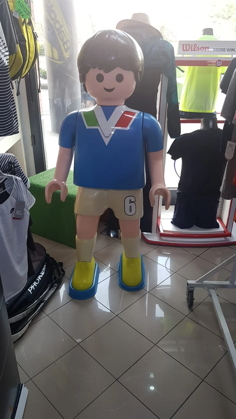 PLAYMOBIL XXXL CM 160 CALCIATORE (usato)
