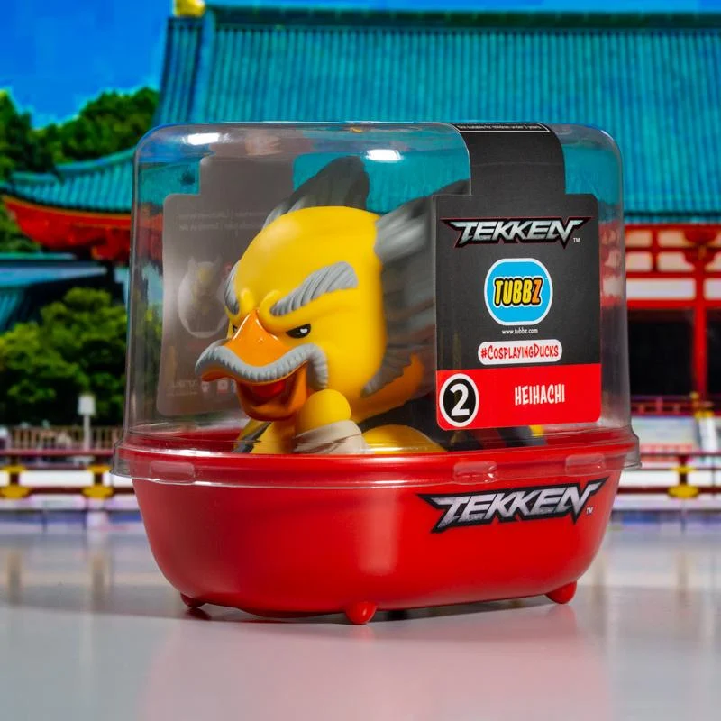 TEKKEN HEIHACHI TUBBZ COSPLAYING DUCK DA COLLEZIONE
