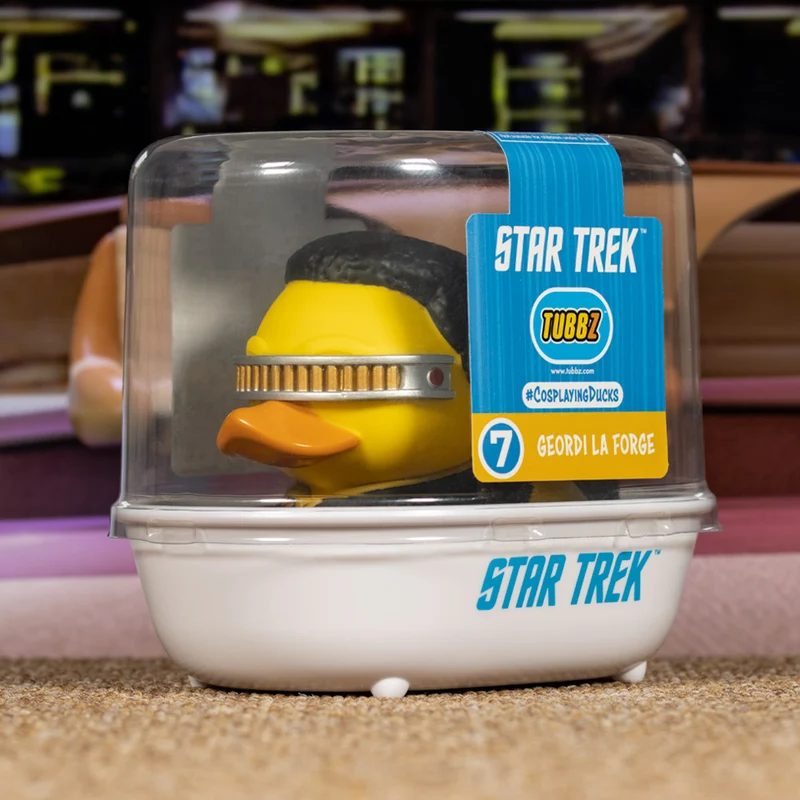 Star Trek Geordi La Forge TUBBZ Cosplaying Duck da collezione