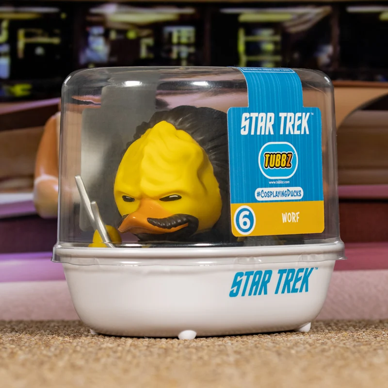 Star Trek Worf TUBBZ Cosplaying Duck da collezione