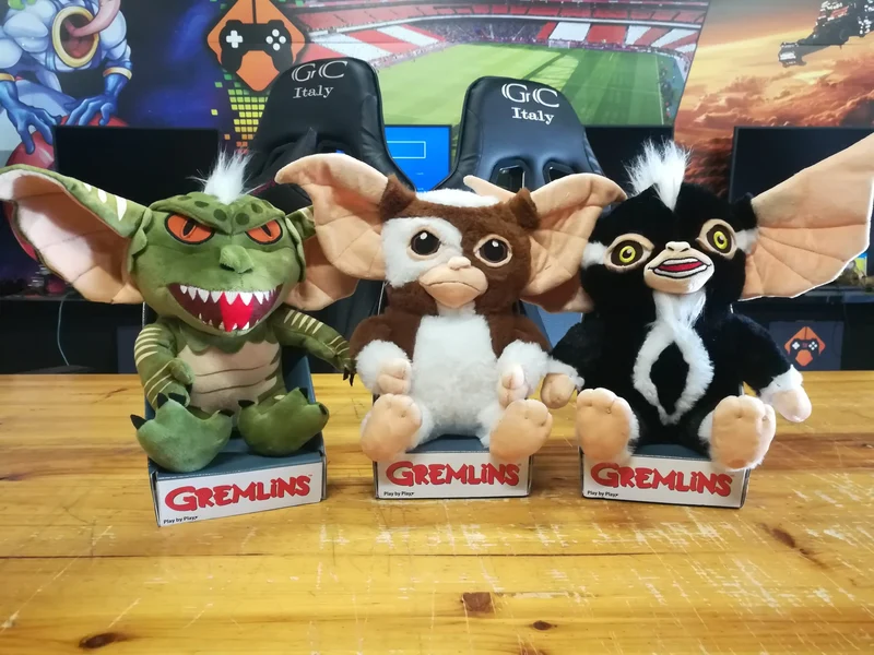 PELUCHE GREMLINS -Gizmo Rayita Mohawk-ORIGINALE