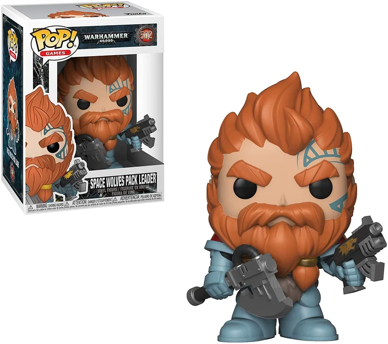 POP! FUNKO WARHAMMER 40.000 -SPACE WOLVES PACK LEADER-502-