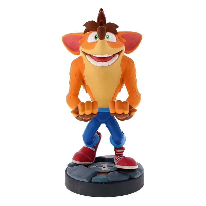 Cable Guy New Crash Bandicoot 20 cm- Supporto per telefono e controller