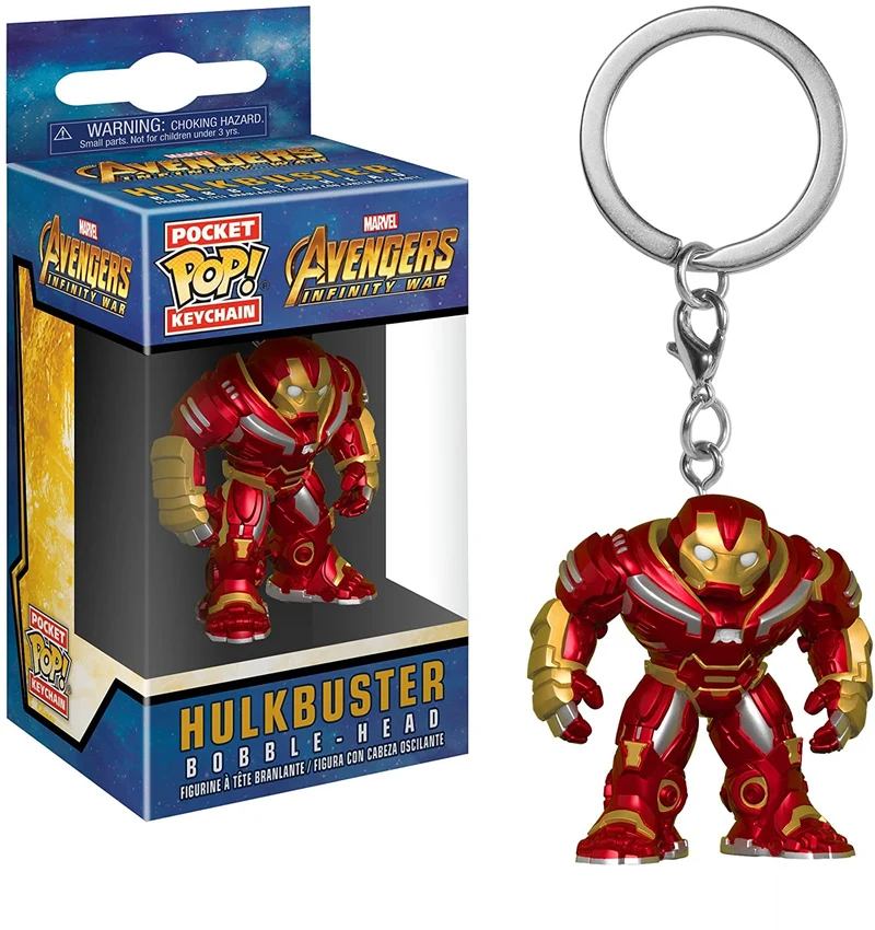 POP! FUNKO PORTACHIAVE MARVEL AVENGERS-HULKBUSTER-