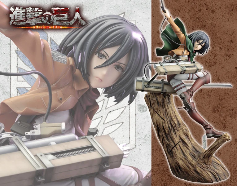 Attack on Titan ARTFX J Statue 1/8 Mikasa Ackerman Renewal Package Ver. 35 cm